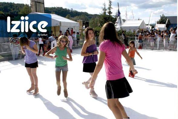 Patinoire iziice camping