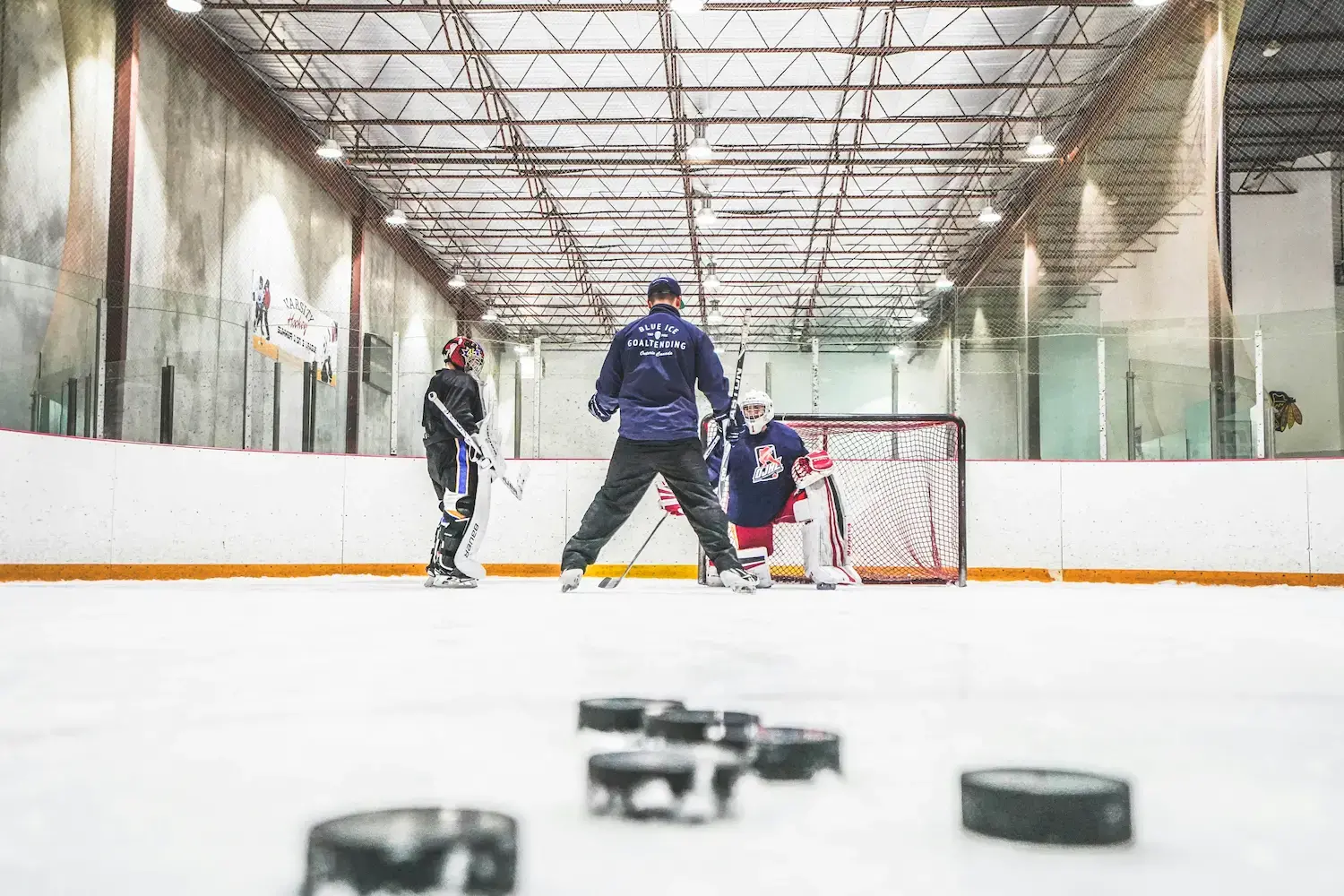 Unsplash patinoire hockey